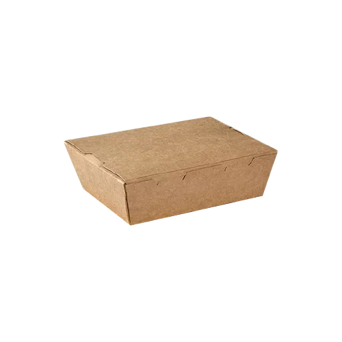 Immagine Take away box kraft/pe 13,4x12x3,7 cm conf. 50 pz