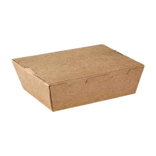 Immagine Take away box kraft/pe 20x18x5 cm conf. 50 pz