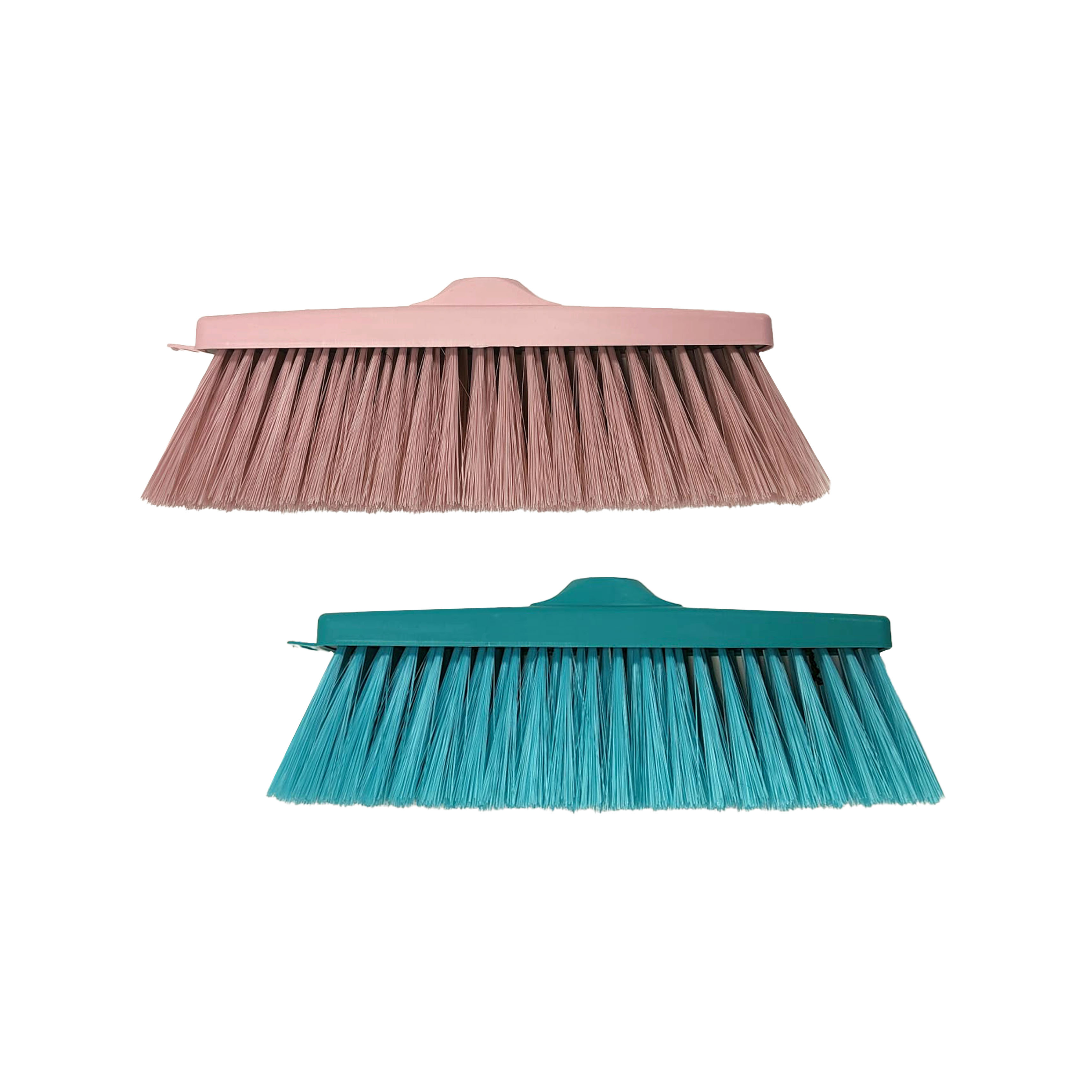 Immagine Scopa lux venere verde tiffany/rosa confetto 14 pz