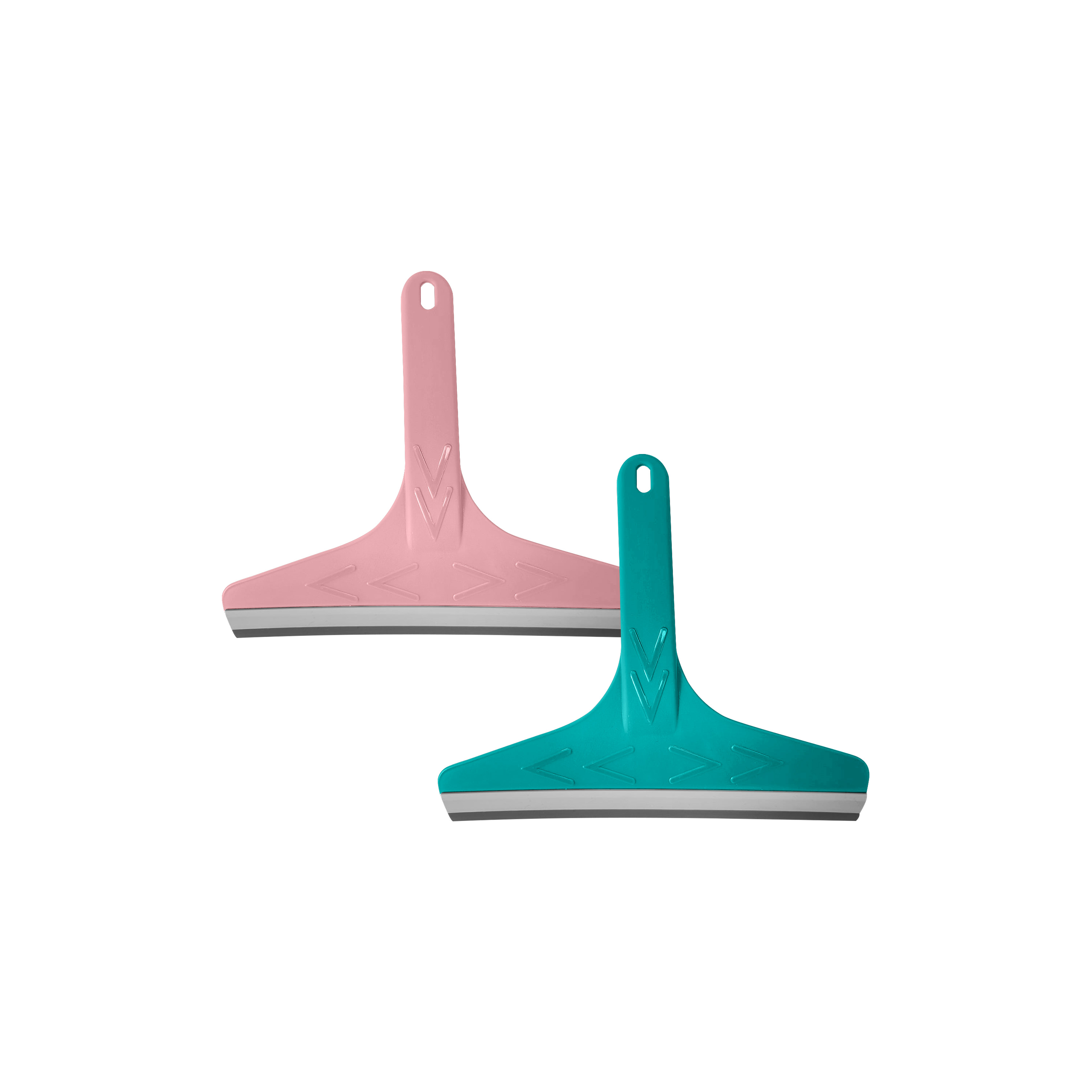 Immagine Tergivetro cm 21 verde tiffany/rosa confetto