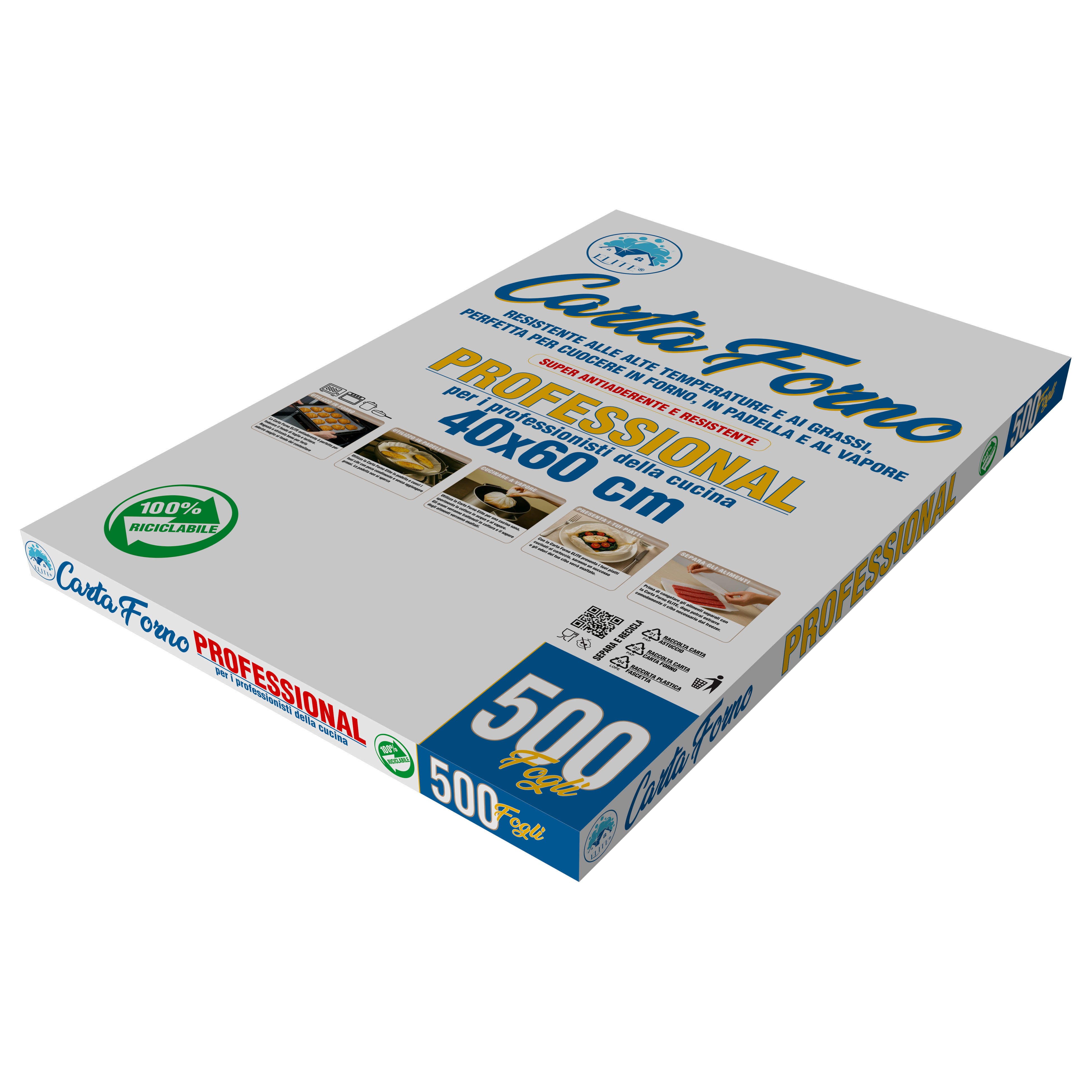 Immagine Carta forno professional 40x60 - 500 fogli