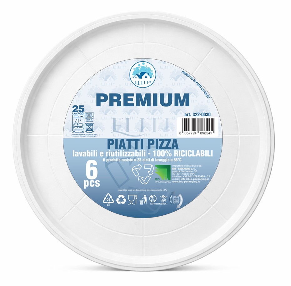 Immagine Piatti pizza Ø 32 cm conf.6