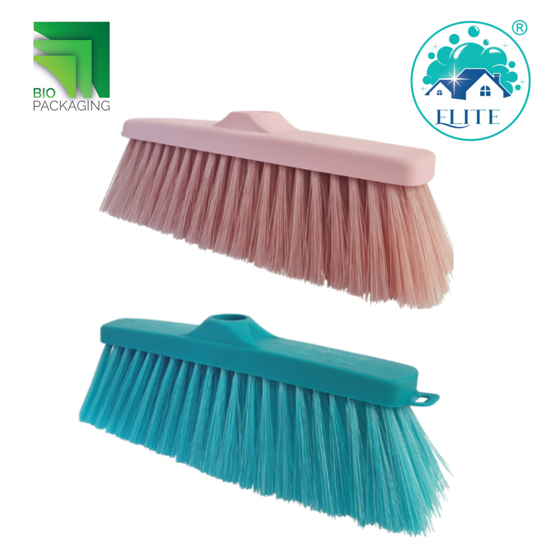 Immagine Scopa lux venere verde tiffany/rosa confetto 14 pz